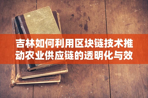 吉林如何利用区块链技术推动农业供应链的透明化与效率提升？