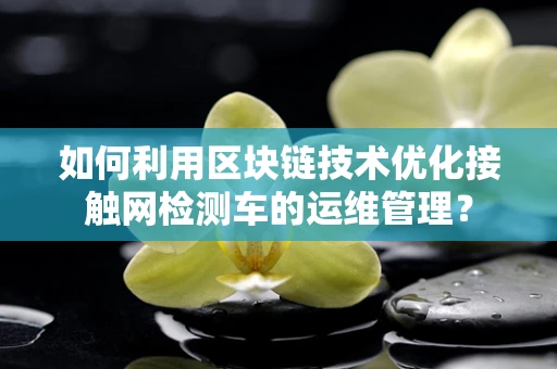 如何利用区块链技术优化接触网检测车的运维管理？