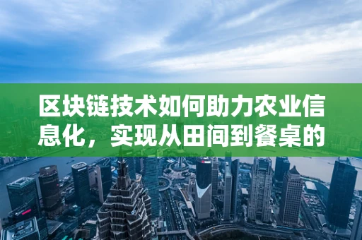 区块链技术如何助力农业信息化，实现从田间到餐桌的透明化？