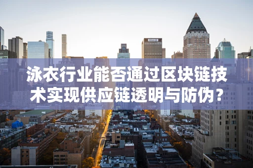 泳衣行业能否通过区块链技术实现供应链透明与防伪？