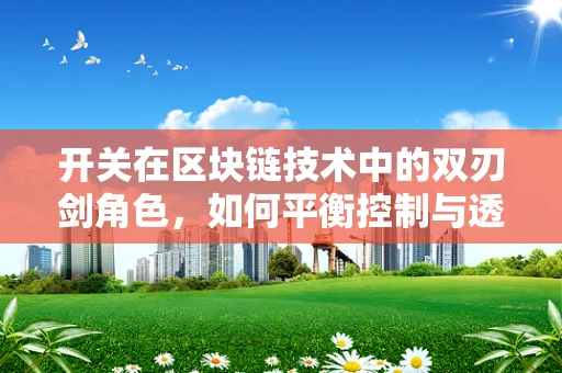 开关在区块链技术中的双刃剑角色，如何平衡控制与透明？
