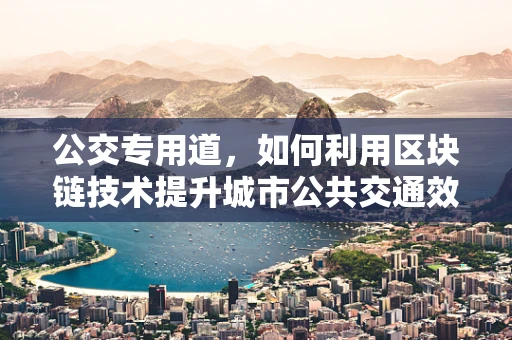 公交专用道，如何利用区块链技术提升城市公共交通效率？