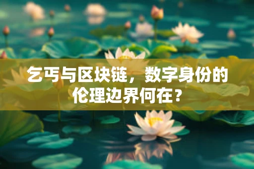 乞丐与区块链，数字身份的伦理边界何在？