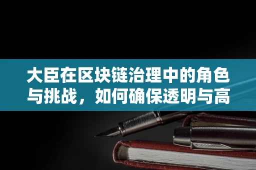 大臣在区块链治理中的角色与挑战，如何确保透明与高效？