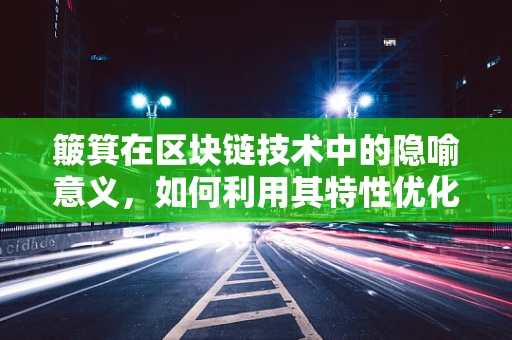 簸箕在区块链技术中的隐喻意义，如何利用其特性优化数据管理？