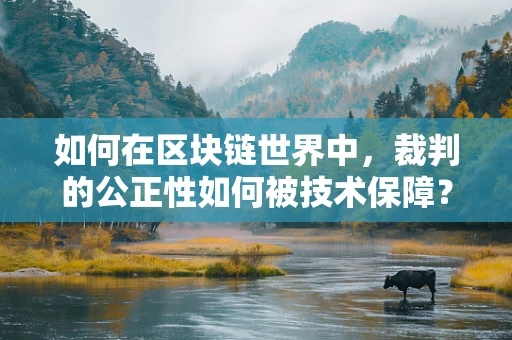 如何在区块链世界中，裁判的公正性如何被技术保障？
