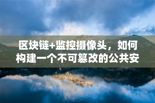 区块链+监控摄像头，如何构建一个不可篡改的公共安全监控系统？
