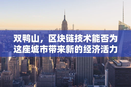 双鸭山，区块链技术能否为这座城市带来新的经济活力？