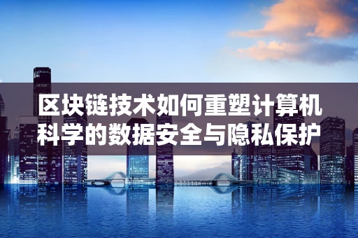 区块链技术如何重塑计算机科学的数据安全与隐私保护？