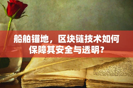 船舶锚地，区块链技术如何保障其安全与透明？