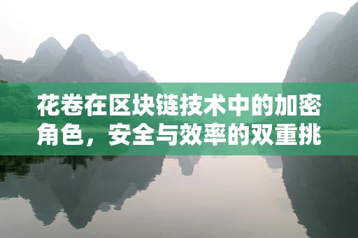 花卷在区块链技术中的加密角色，安全与效率的双重挑战？