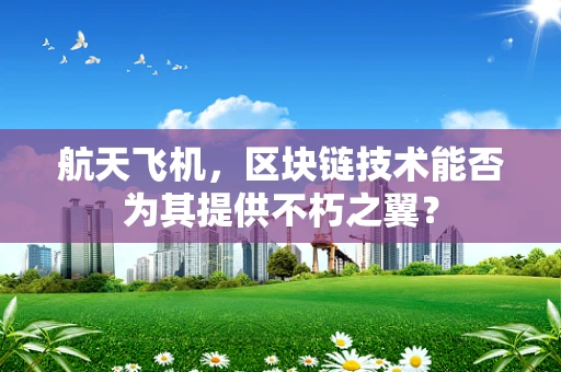 航天飞机，区块链技术能否为其提供不朽之翼？
