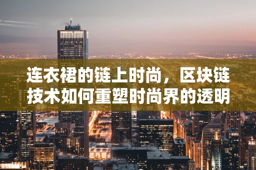 连衣裙的链上时尚，区块链技术如何重塑时尚界的透明与安全？