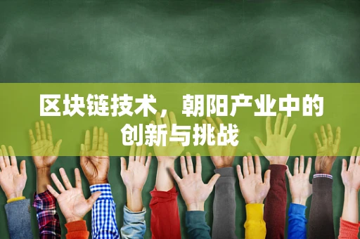 区块链技术，朝阳产业中的创新与挑战