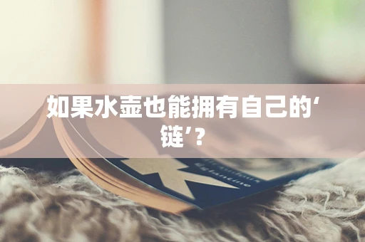 如果水壶也能拥有自己的‘链’？