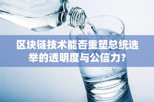 区块链技术能否重塑总统选举的透明度与公信力？