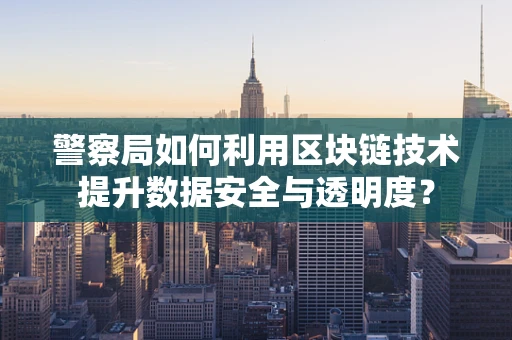 警察局如何利用区块链技术提升数据安全与透明度？
