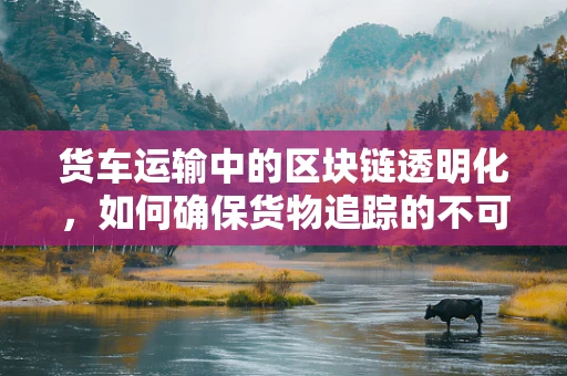 货车运输中的区块链透明化，如何确保货物追踪的不可篡改性？