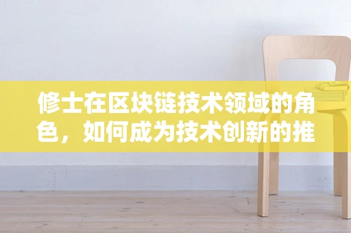 修士在区块链技术领域的角色，如何成为技术创新的推动者？