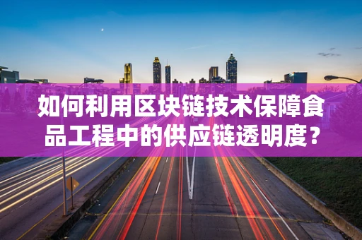 如何利用区块链技术保障食品工程中的供应链透明度？