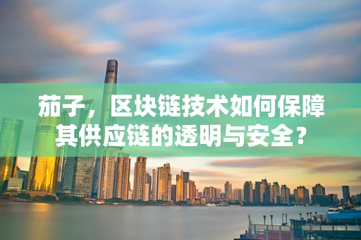 茄子，区块链技术如何保障其供应链的透明与安全？