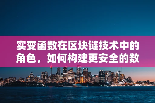 实变函数在区块链技术中的角色，如何构建更安全的数字基石？