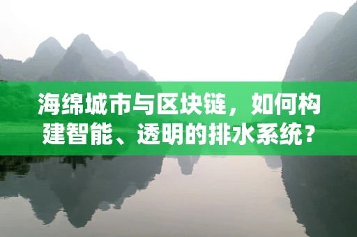 海绵城市与区块链，如何构建智能、透明的排水系统？
