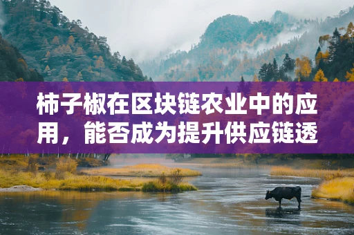 柿子椒在区块链农业中的应用，能否成为提升供应链透明度的‘新星’？