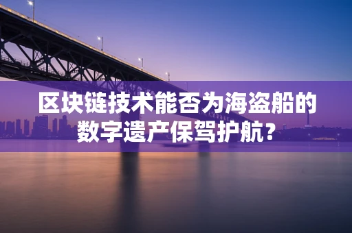 区块链技术能否为海盗船的数字遗产保驾护航？