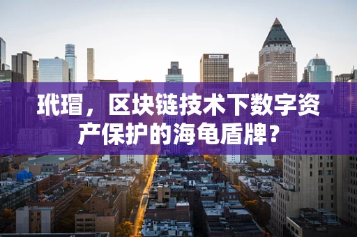 玳瑁，区块链技术下数字资产保护的海龟盾牌？