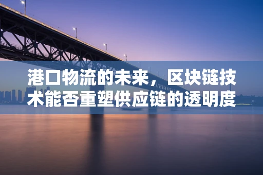 港口物流的未来，区块链技术能否重塑供应链的透明度与效率？