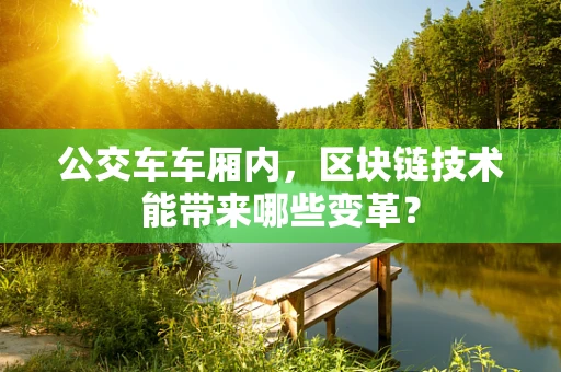 公交车车厢内，区块链技术能带来哪些变革？