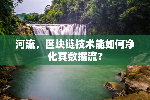 河流，区块链技术能如何净化其数据流？