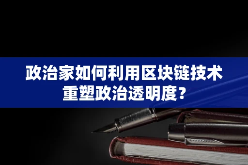 政治家如何利用区块链技术重塑政治透明度？