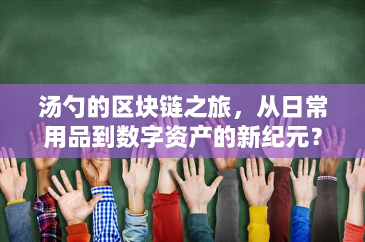 汤勺的区块链之旅，从日常用品到数字资产的新纪元？