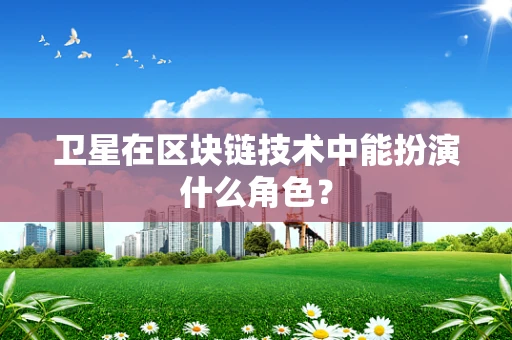 卫星在区块链技术中能扮演什么角色？