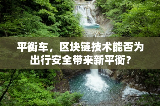 平衡车，区块链技术能否为出行安全带来新平衡？