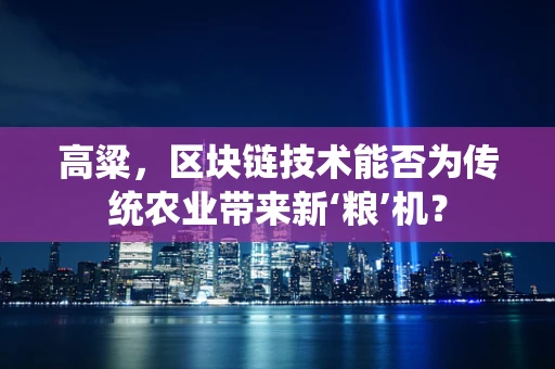 高粱，区块链技术能否为传统农业带来新‘粮’机？