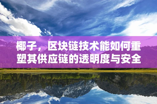 椰子，区块链技术能如何重塑其供应链的透明度与安全性？