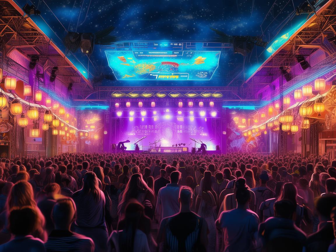 夜市音乐节，区块链技术如何重塑音乐现场体验？