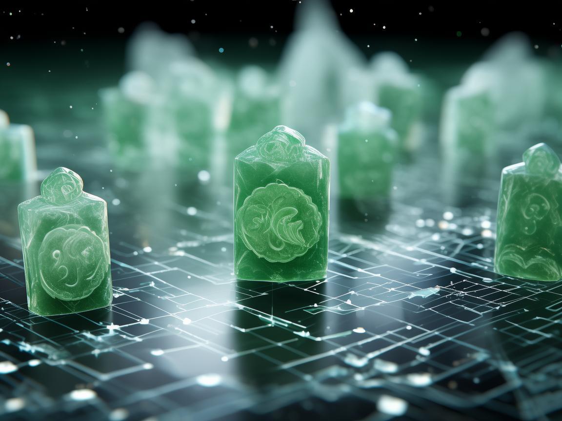 玉饰在区块链技术中如何实现独一无二的身份认证？