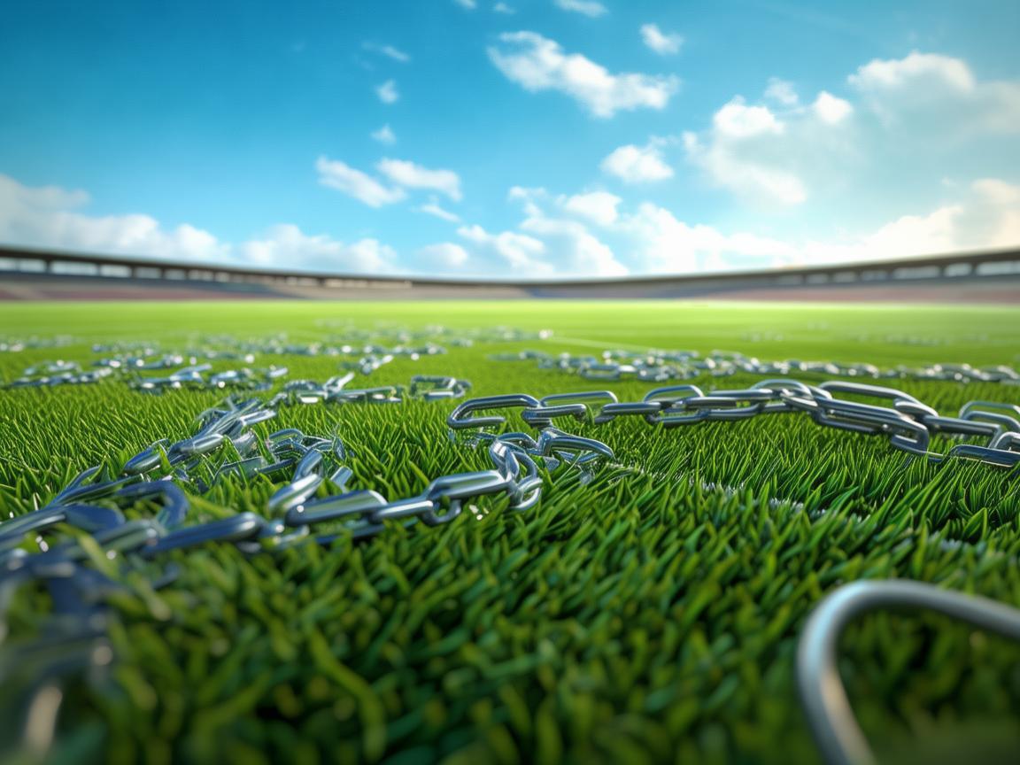 足球场草坪的‘链’接，区块链技术如何重塑绿茵场？